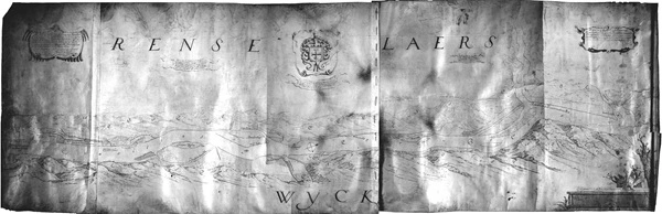 Johannes Vermeer Maps : Hidden Cartography of the New Netherlands in His Paintings 19 Johannes Vermeer's Rensselaerswyck map of Hudson River land claims